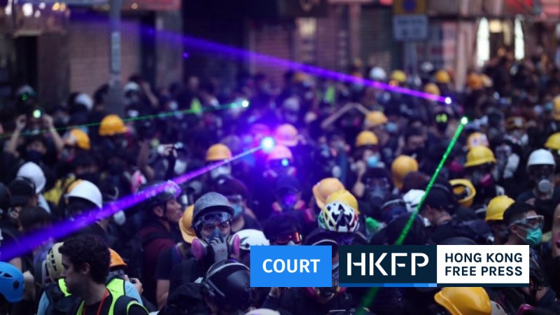 2019 demos: Hongkonger gets 5 months jail for possessing 2 laser pointers, 4 years after arrest