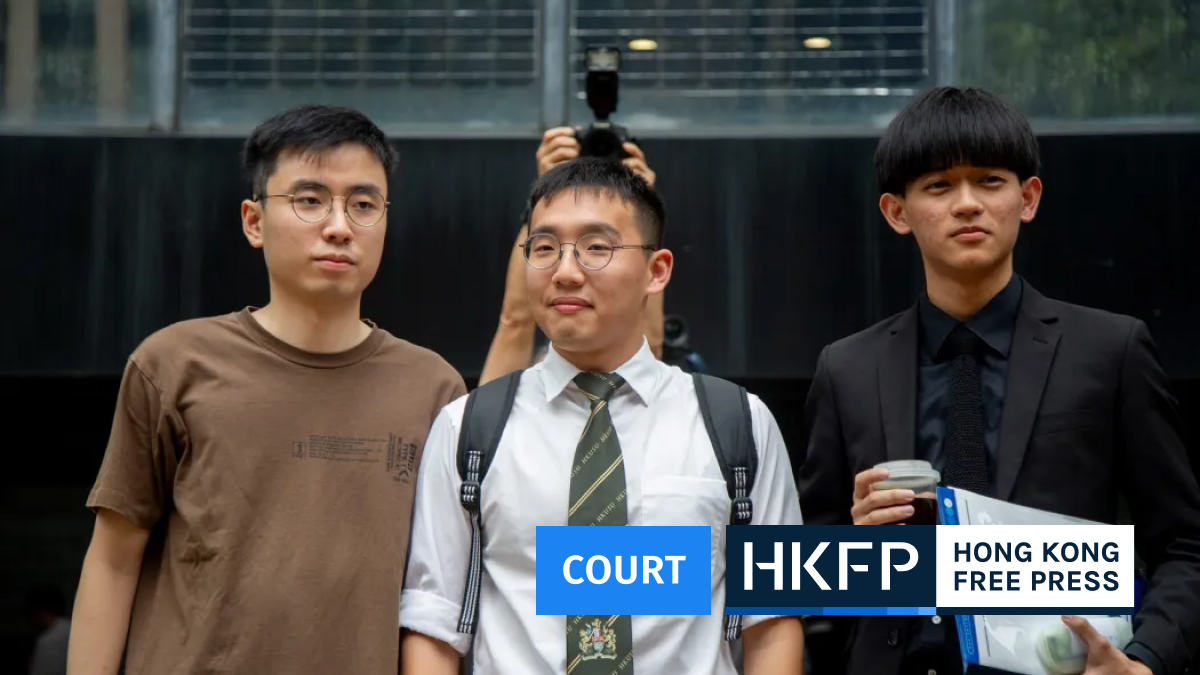2 University of Hong Kong students jailed over mourning death of man who stabbed police seek to appeal sentence