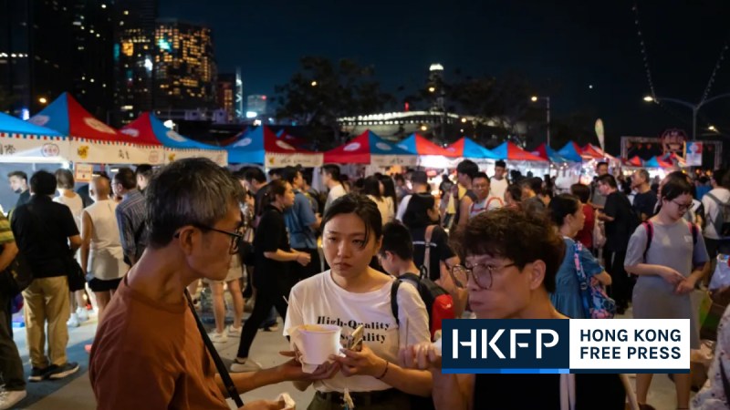 Harbourfront night markets drew 270,000 visitors, gov't says, but economic impact unclear
