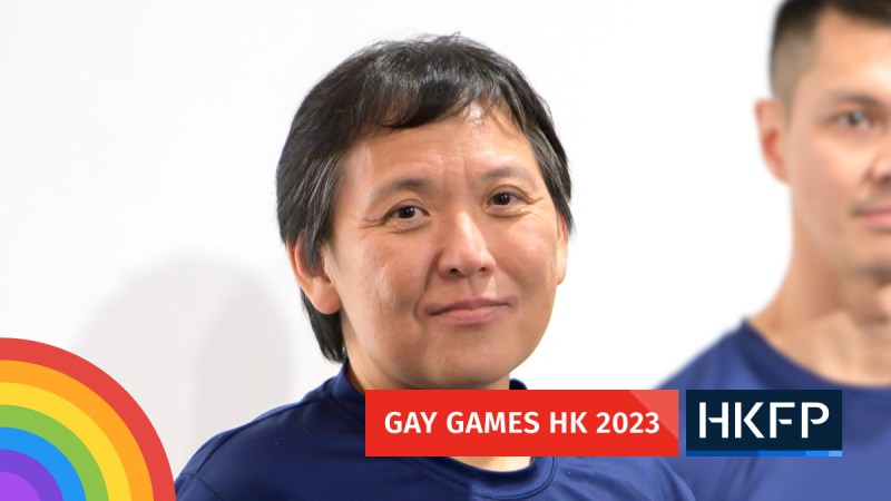 Lisa Lam, a co-chair of the Gay Games Hong Kong 2023, said the games had not been "a political organisation nor carried political objectives" on Friday, November 3, 2023. Photo: Gay Games Hong Kong 2023