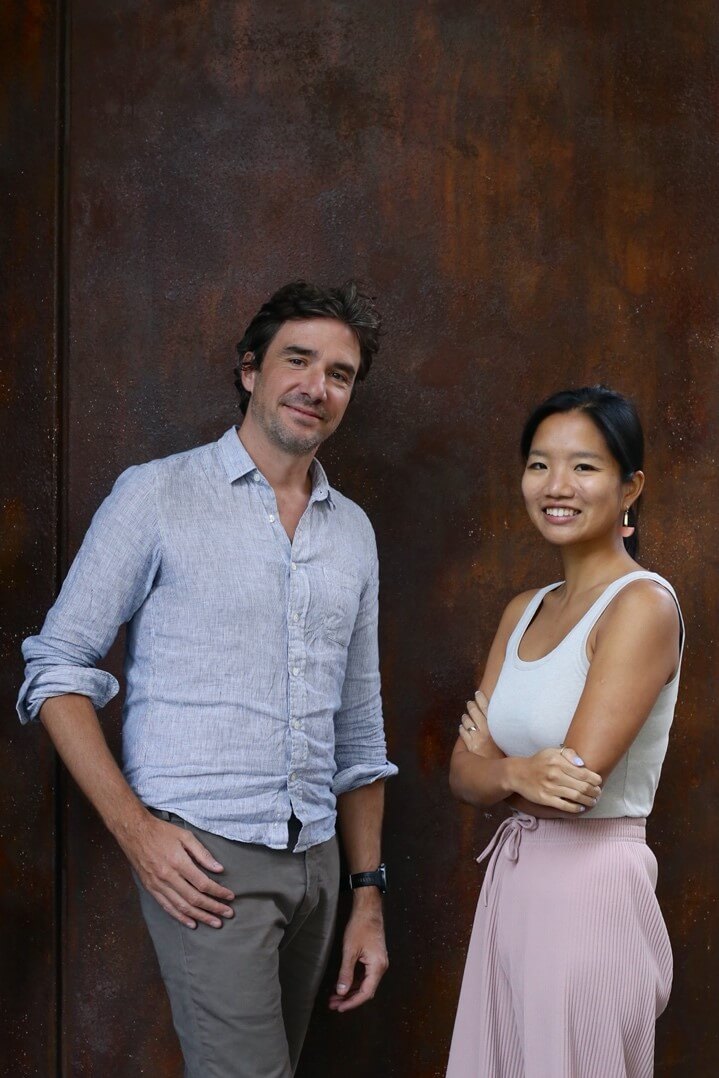 Cynthia Cheng (right) and Maxime Vanhollebeke, co-founders of social impact storytelling platform Hong Kong Shifts. Photo: Tim Fung.