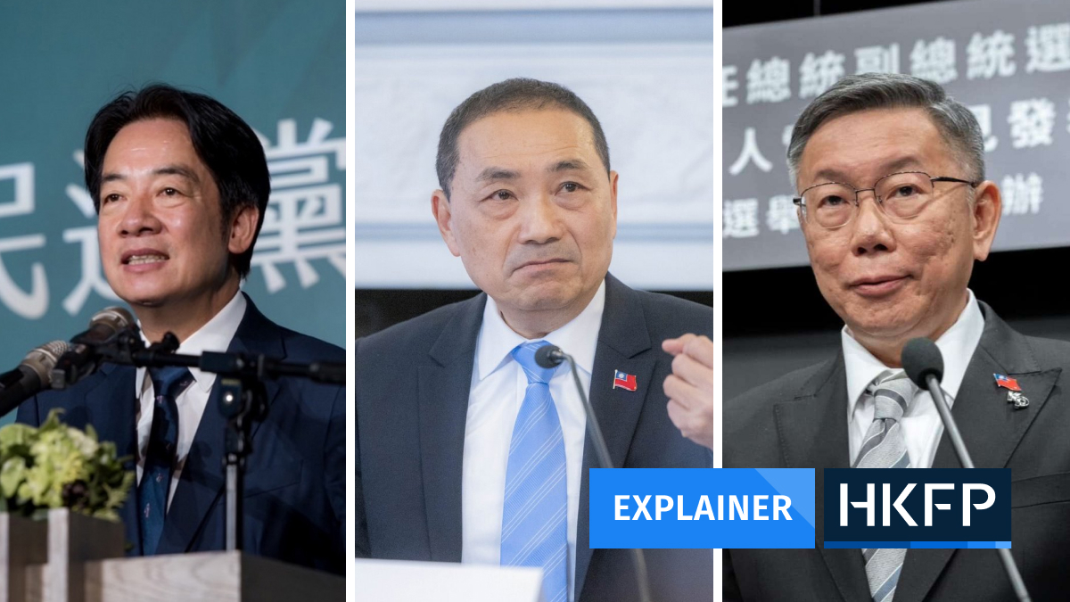 Taiwan election 2024: The 3 presidential candidates – what do they say about relations with China?