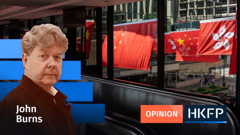 Opinion - John Burns - China Hong Kong