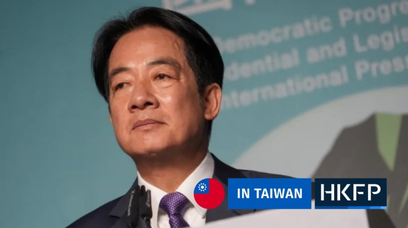 Taiwan president-elect William Lai Ching-te