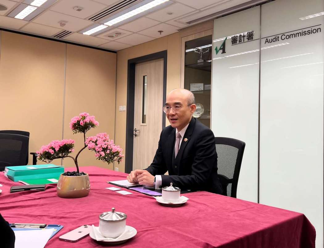Hong Kong Director of Audit Nelson Lam. File photo: Hong Kong Audit Commission, via Facebook.