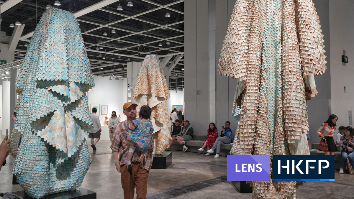 HKFP Lens: Art Basel 2024 returns to pre-pandemic scale with works from 242 local and int’l leading galleries