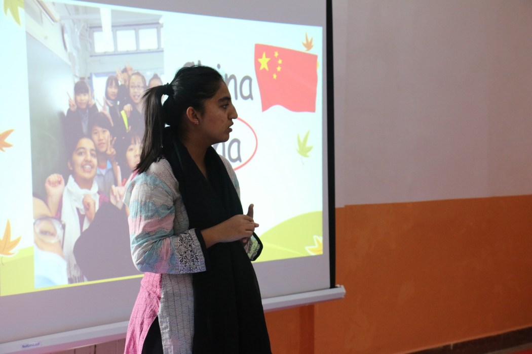 Hina spent two years in Zhuhai teaching Chinese Language. Photo: Supplied.