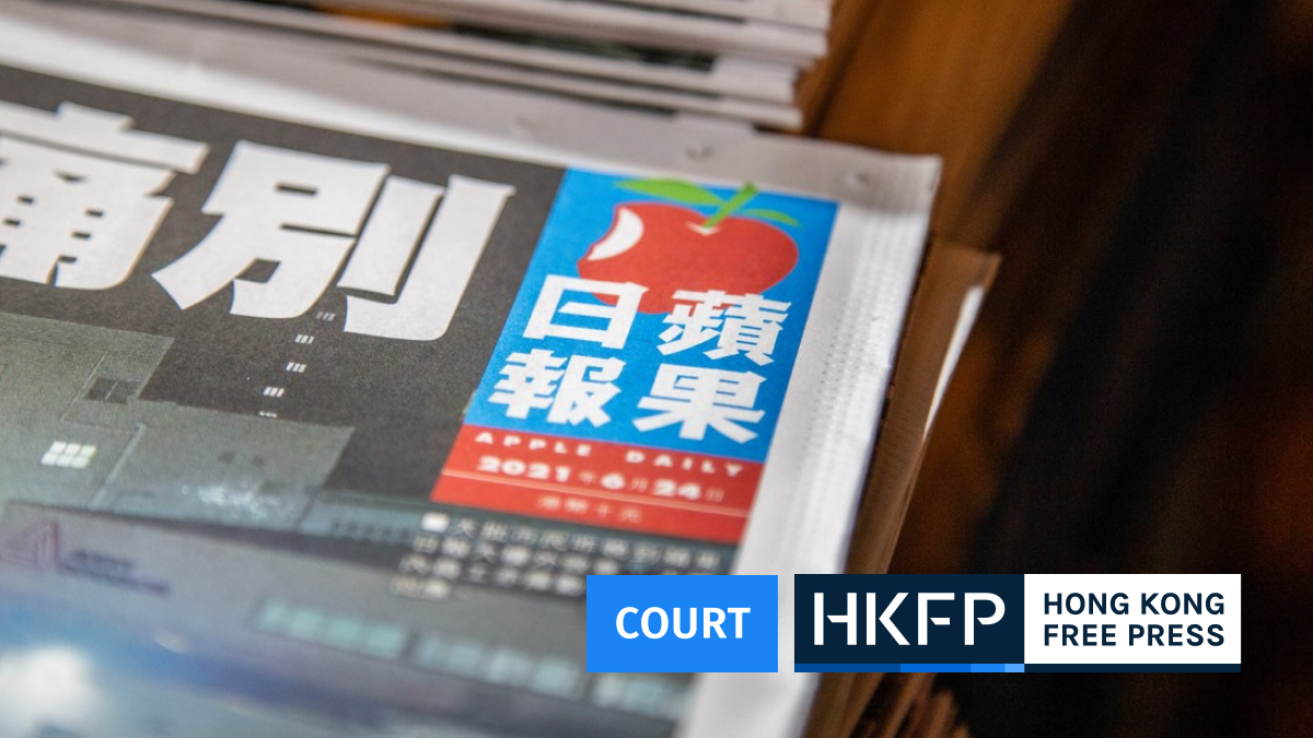 Hong Kong’s Apple Daily stopped pursuing balanced reporting after security law enactment, court hears