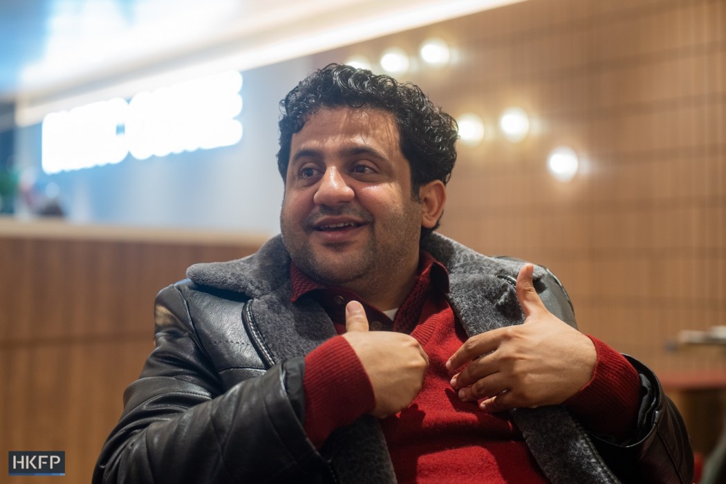 Hemyar Saad said asylum seekers come to Hong Kong for safety, but soon fall into solitude because of language barriers and a disconnect with their own ethnic communities. Photo: Kyle Lam/HKFP.