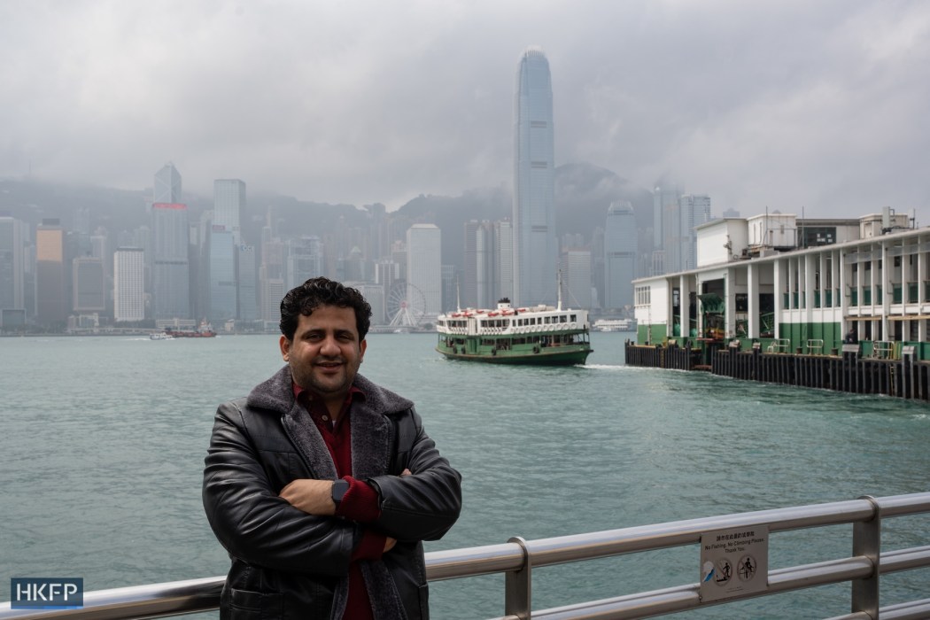 Hemyar Saad has recently relocated to Canada after almost 10 years living in Hong Kong, hoping to continue his social work on rectifying the system challenges faced by the city's asylum seekers community. Photo: Kyle Lam/HKFP.