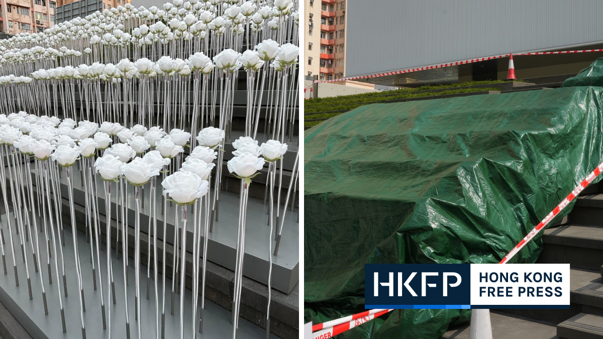 Hong Kong’s HK$500K LED rose installation may see ‘minor tweaks’ amid comments it resembles funeral flowers