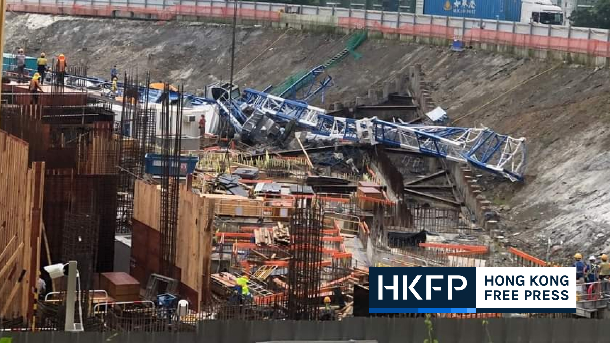 Hong Kong construction project manager arrested for alleged manslaughter over 2022 fatal crane collapse