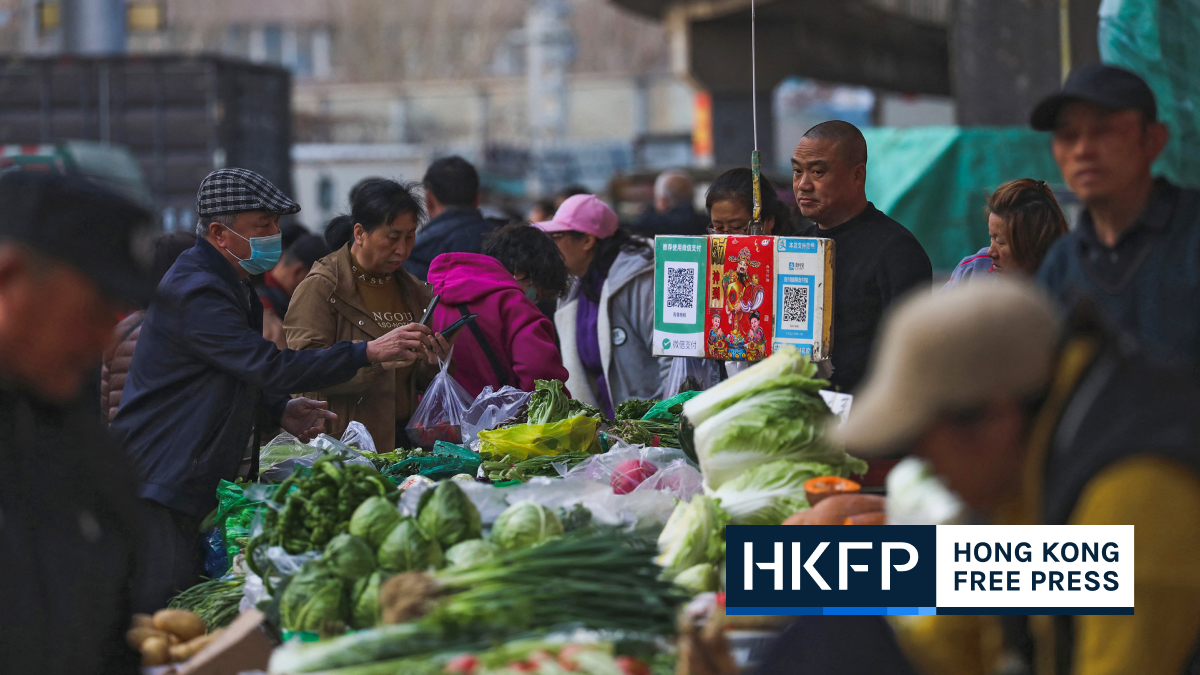 China’s consumer price rise slows in March, as policymakers struggle to jumpstart spending