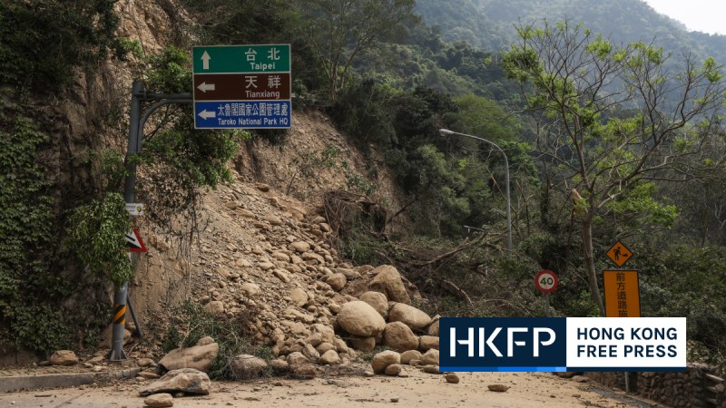 Taiwan quake rescue efforts