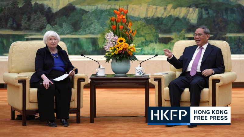 Yellen-Li Beijing talks