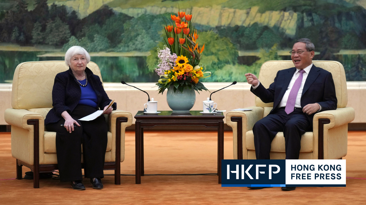 US Treasury chief Janet Yellen and Chinese Premier Li Qiang express hope for Beijing-Washington cooperation