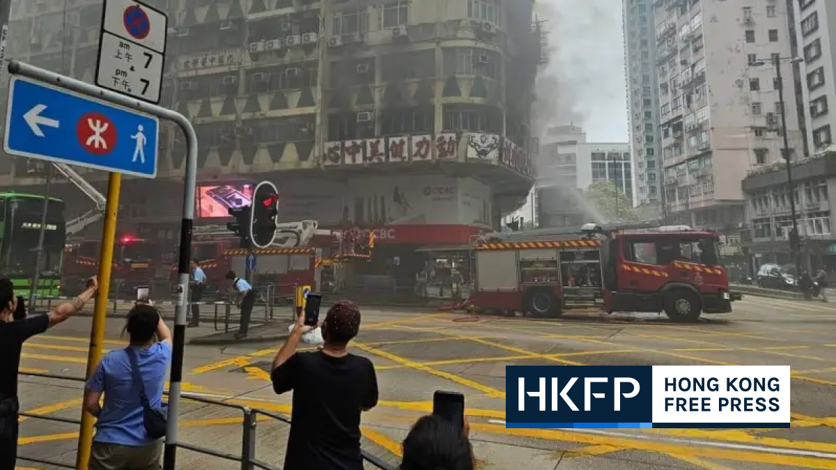 At least 5 dead, over 30 injured after fire in Hong Kong building