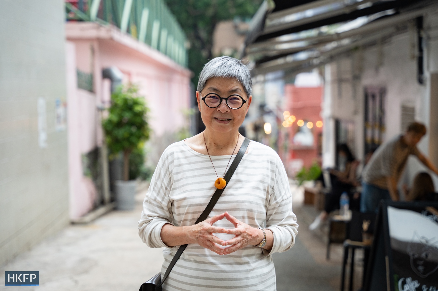 Margaret Ng, a writer and former lawmaker, told HKFP that independent bookstore Mount Zero had cultivated a spirit that facilitated the exchange of ideas in a free and equal manner. Photo: Kyle Lam/HKFP.