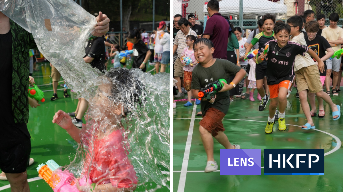 HKFP Lens: Hongkongers take part in Thai water-splashing celebration Songkran