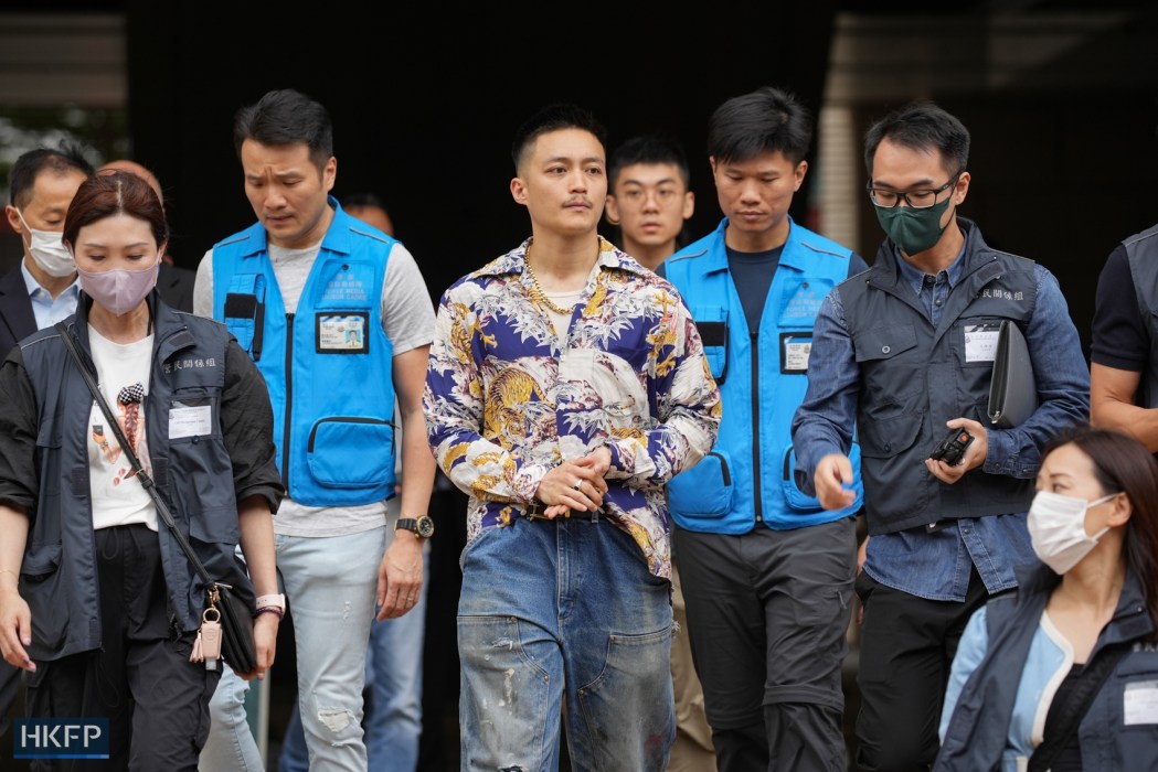 Lee yue-shun walks out the West Kowloon Law Courts Building after a panel of judges found him not guilty of being involved in a conspiracy to commit subversion under the Beijing-imposed national security law, on May 30, 2024.