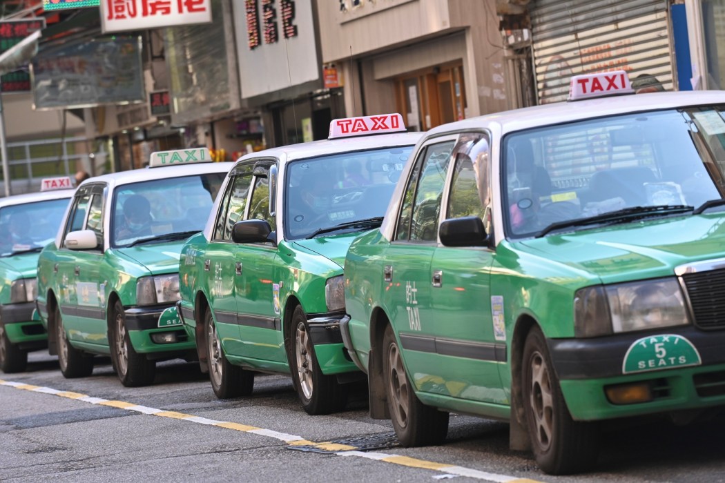 New Territories taxis in Hong Kong. File photo: GovHK. 