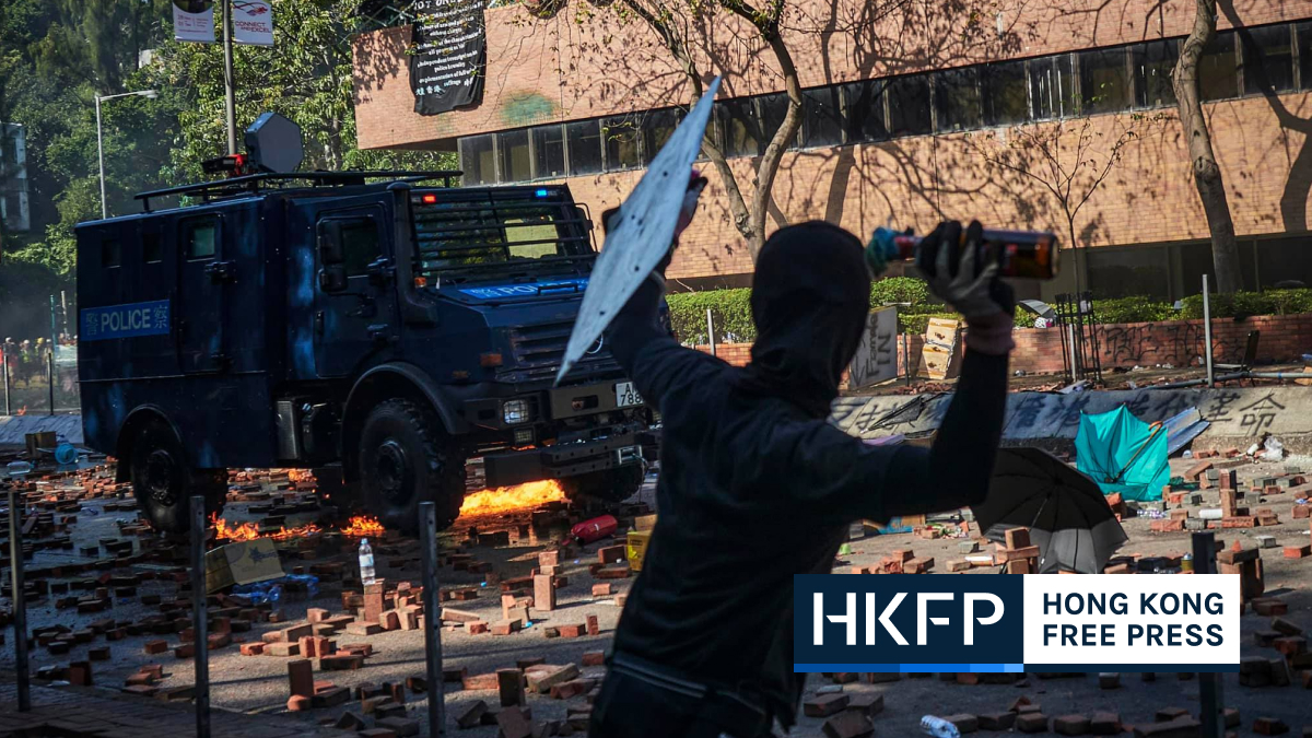 5 rearrested over rioting at besieged Hong Kong university campus in 2019