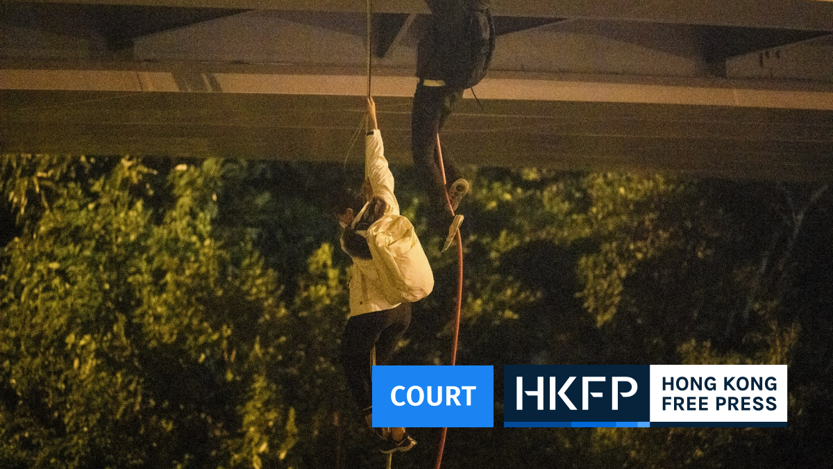17 people jailed up to 5 years, 10 months over attempted escape from besieged Hong Kong campus during 2019 protests