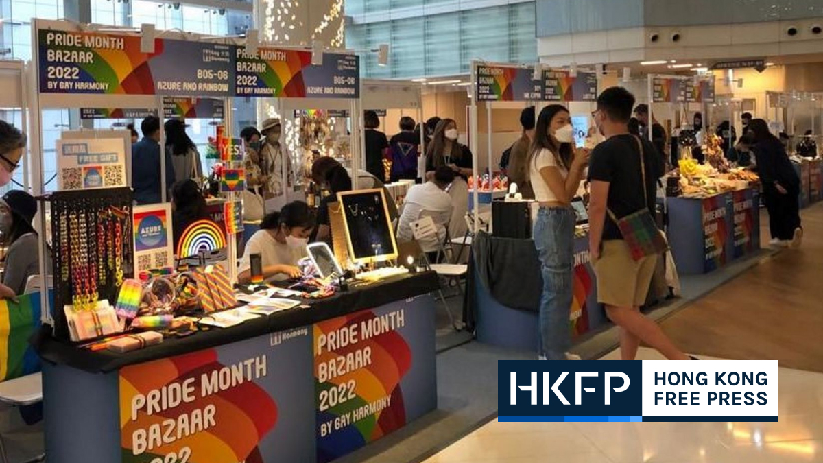 Hong Kong’s pride month bazaar cancelled over gov’t licensing requirement