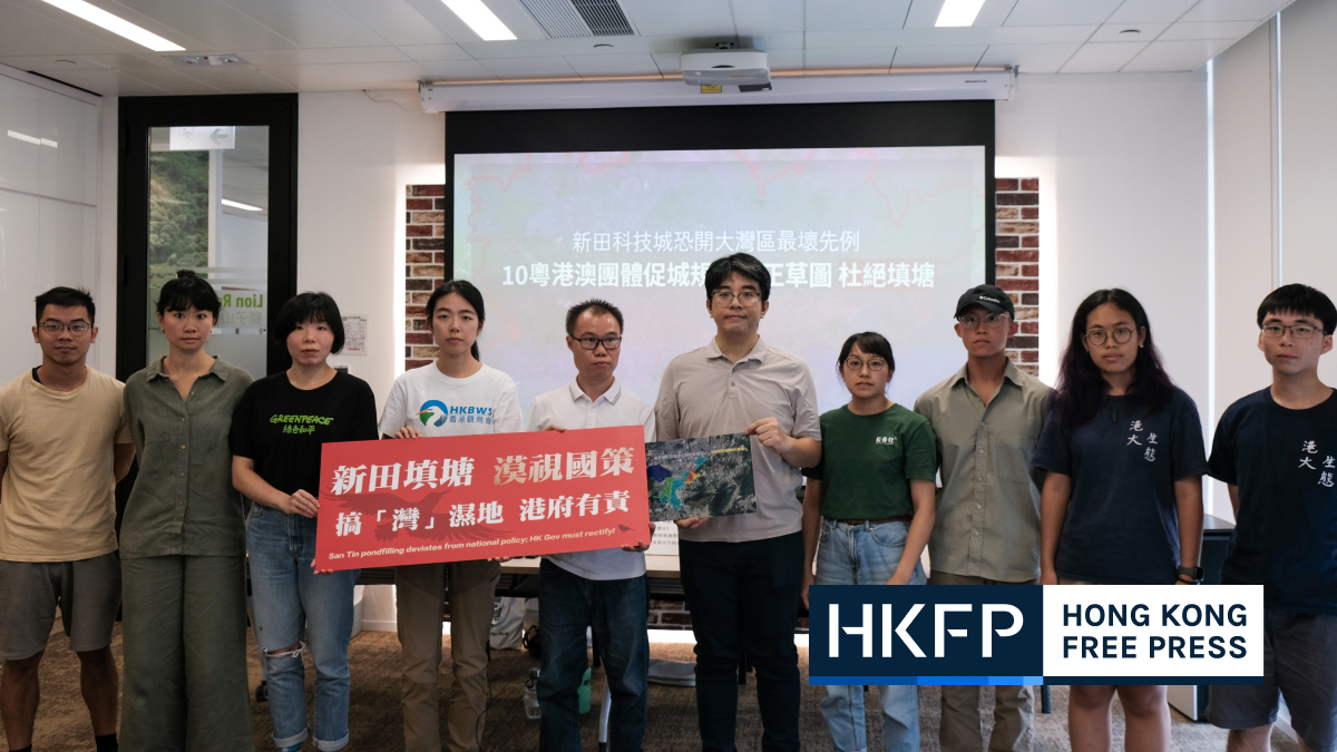 Hong Kong’s San Tin Technopole plan may breach China’s conservation policies, green groups claim