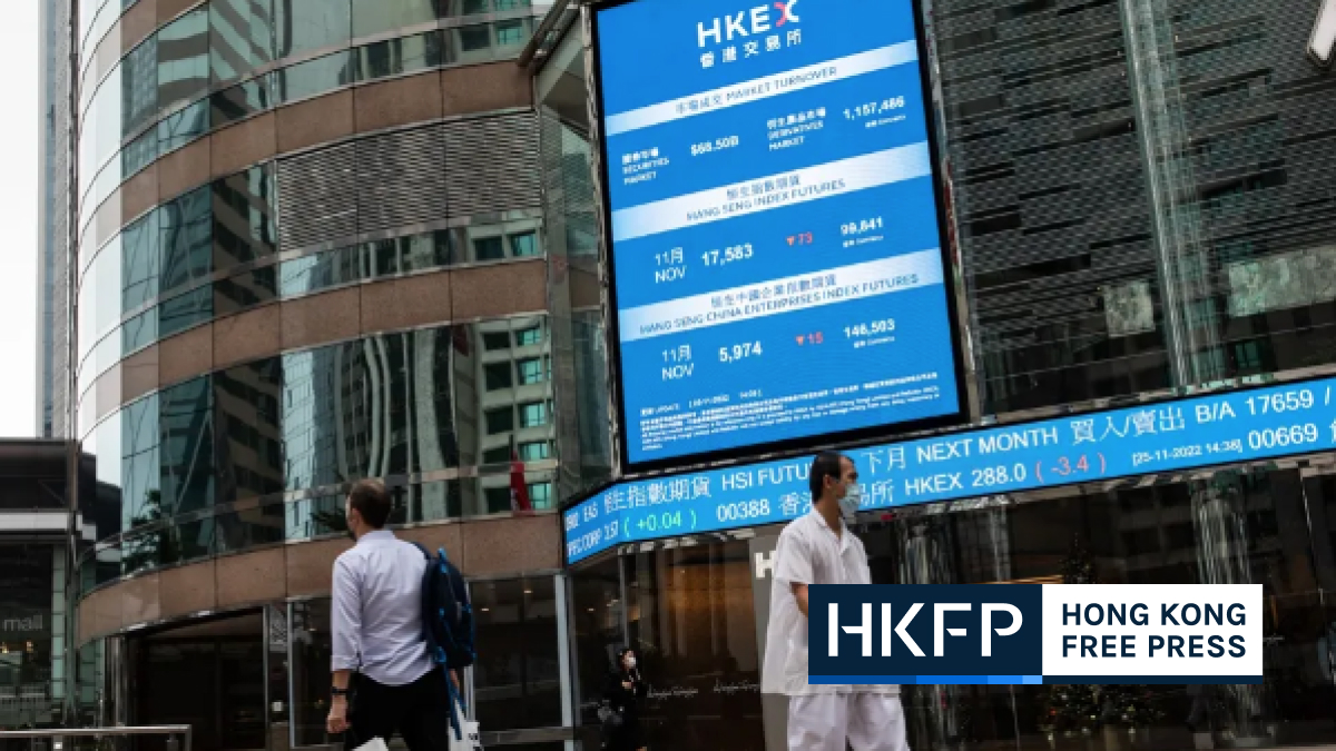 Hong Kong stock trading to continue during severe weather